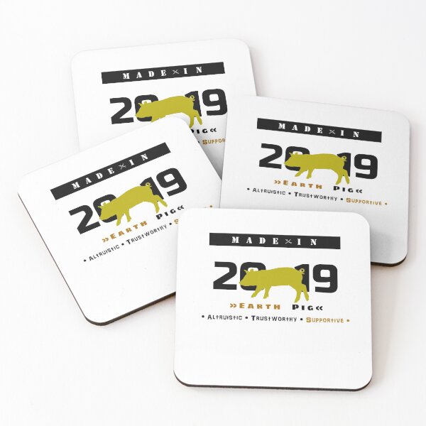 Item preview, Chinese Zodiac - Year 2019 - Earth Pig designed and sold by DigitalArtist19.