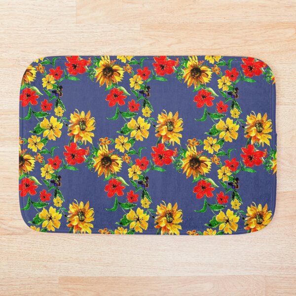 Item preview, Colorful flower pattern designed and sold by BatholomewMat.