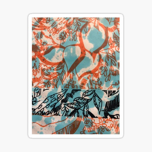 Graphic Bloom 4 Sticker