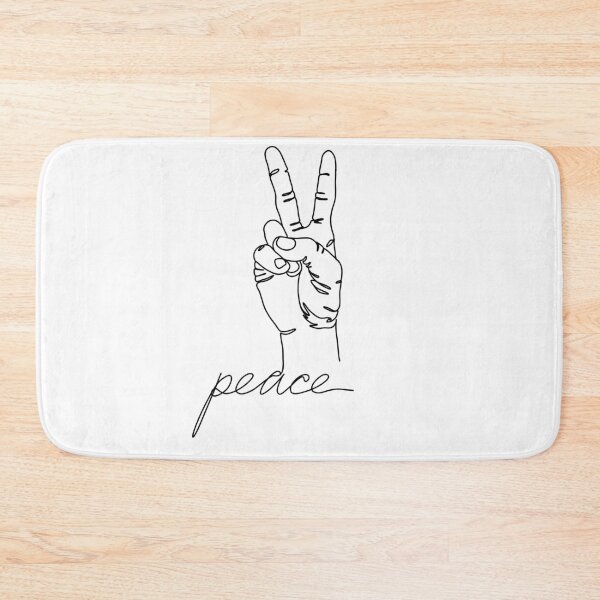 Item preview, Peace gesture in black designed and sold by SibMa.