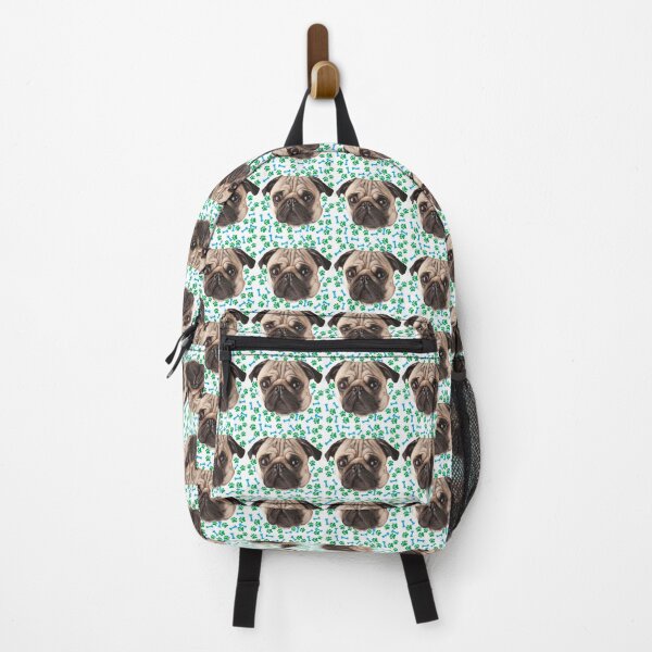 Item preview, Cute Dog Pug Backpack designed and sold by KelaEssentials.