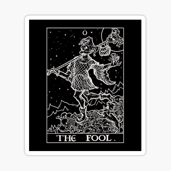 Vista previa del artículo con la obra « el tonto es retratado como un bufón espeluznante», diseñado y vendido por TheGhoulishGarb.