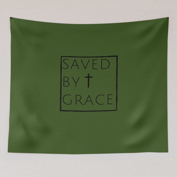 Item preview, Saved by Grace Christian Design designed and sold by palmsandprints2.