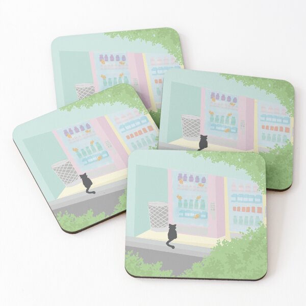 Item preview, pastel vending machines  designed and sold by Beelixir.