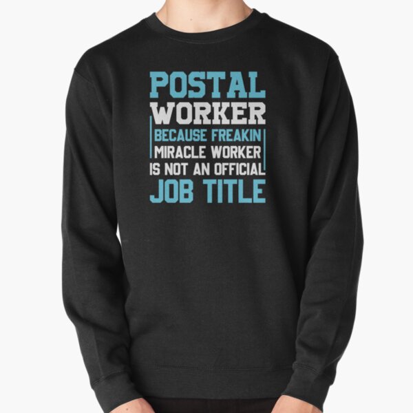 Post Briefträger Postbote Kurier Geschenkidee Pullover