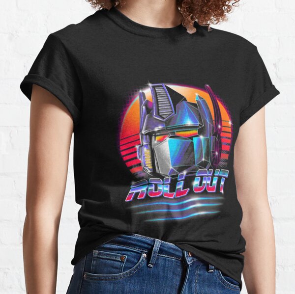 Licence Officielle Transformers-Optimus Prime Effet Vieilli Femmes T-Shirt S-XXL 