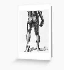 Bum Greeting Card