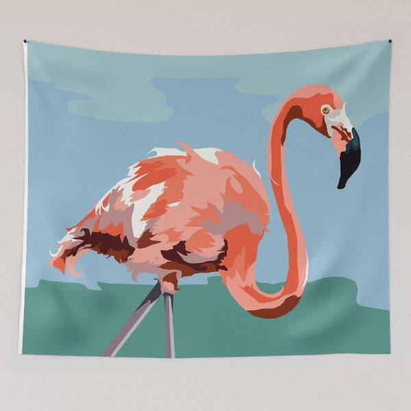 Item preview, Ocean Flamingo Design designed and sold by vivekmandalia.