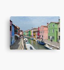 Streetscape Metal Print