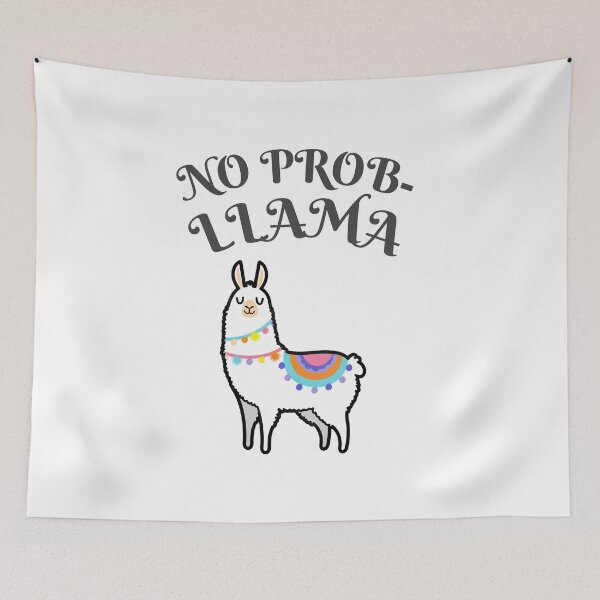 Item preview, No probleme llama  designed and sold by JobaBreezy.