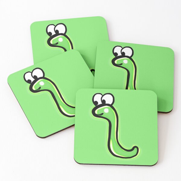 Item preview, Green Glow Worm! designed and sold by amyscabgarden.