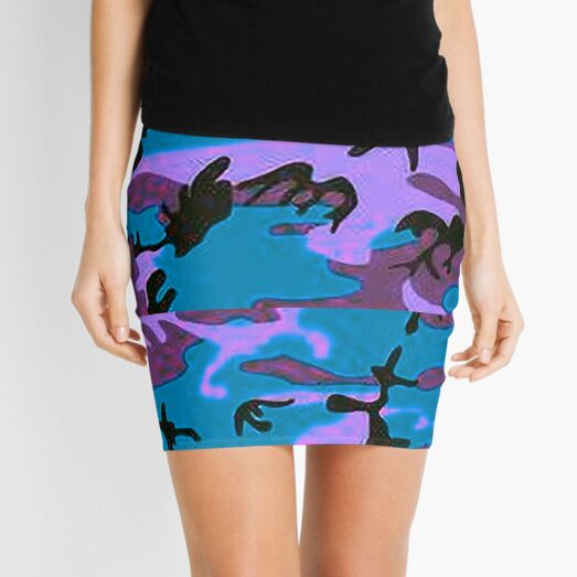 Camo camo Mini Skirt