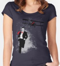 Map and Compass Women's Fitted Scoop T-Shirt