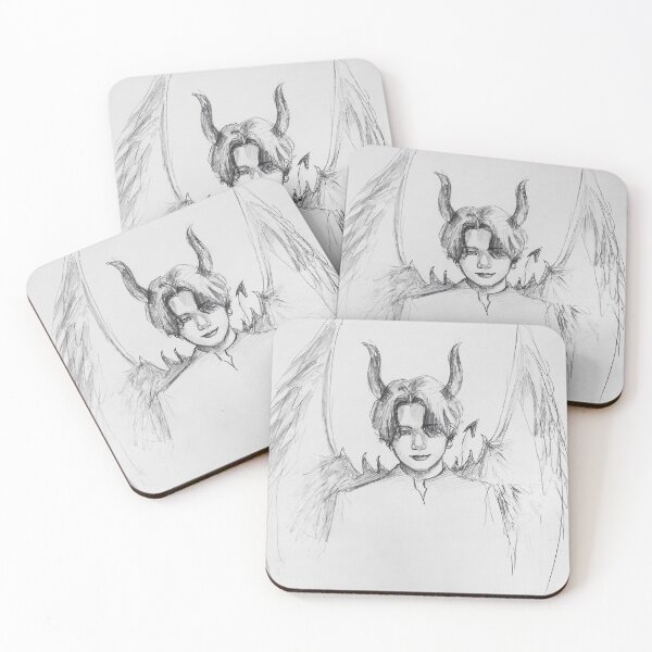 Item preview, Jungkook demon designed and sold by jeongogh.
