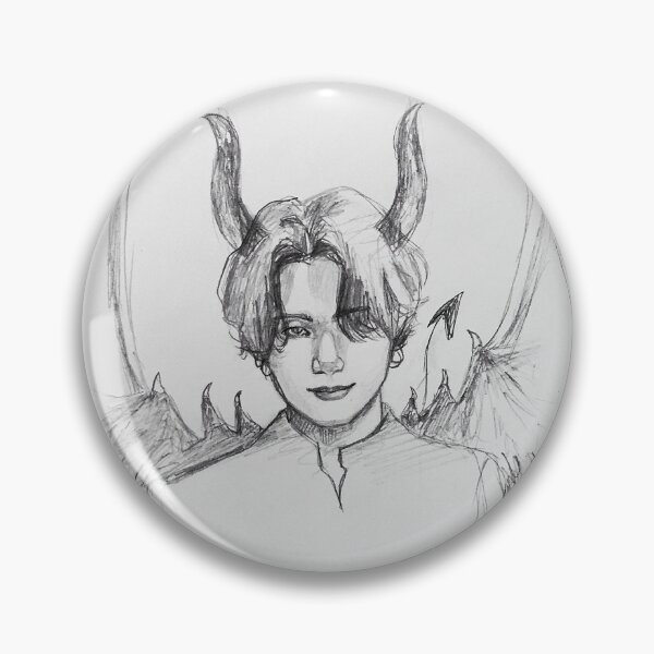 Item preview, Jungkook demon designed and sold by jeongogh.