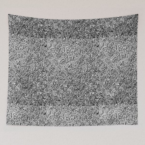 Item preview, Black and White Swirls designed and sold by Martcello.