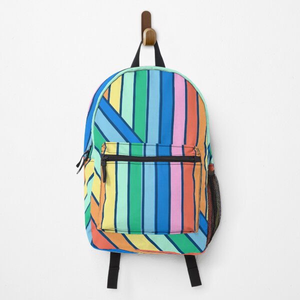 Item preview, Rainbow Stripe Gorgeous Diagonal Pattern designed and sold by Greenbaby.