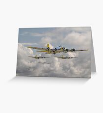 B17 - 486th Bomb Group Greeting Card