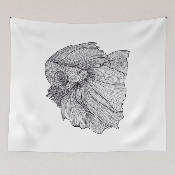 Item preview, Beta Fish designed and sold by dakotalouma.