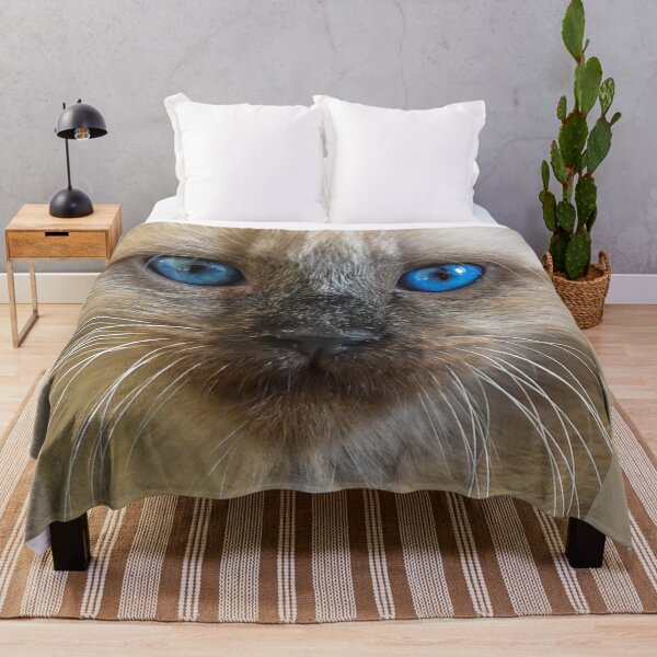 Item preview, Cat with blue eyes designed and sold by lena-maximova.