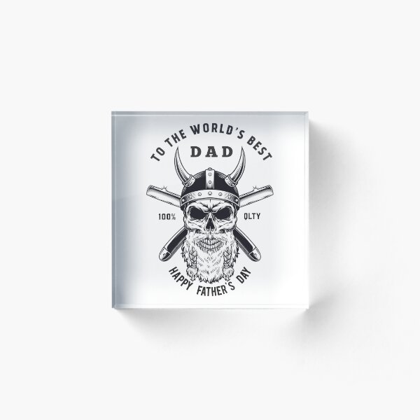 Happy Father's Day funny father gift Acrylic Block