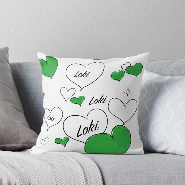 Item preview, Loki Hearts - Green designed and sold by DreamerJournal.