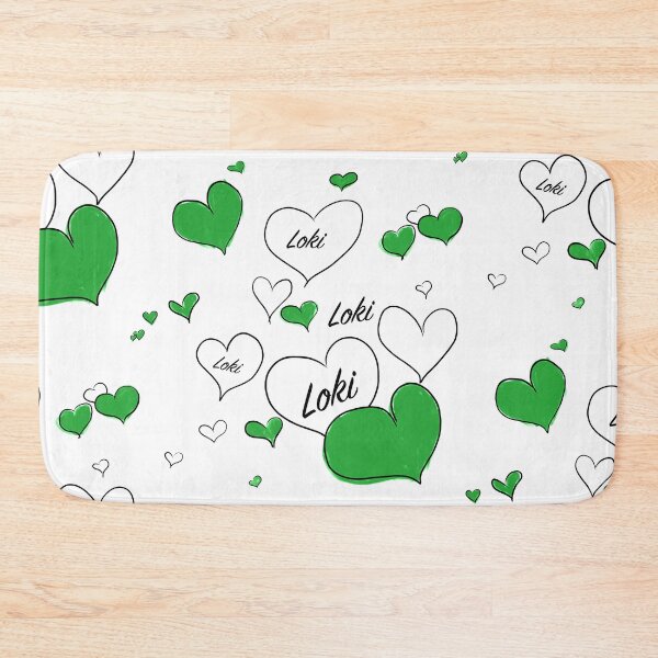 Item preview, Loki Hearts - Green designed and sold by DreamerJournal.