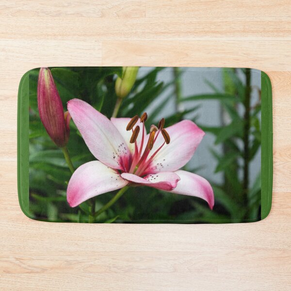 Item preview, Pink lily flower designed and sold by lena-maximova.