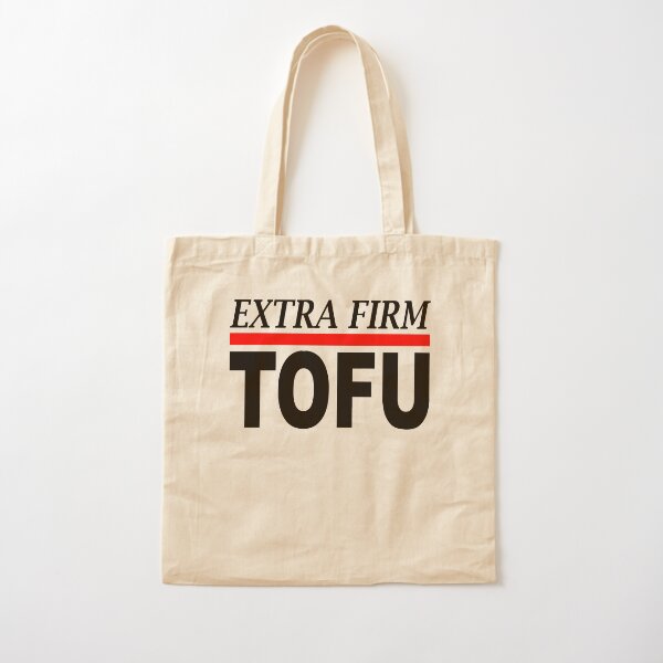 Extra Firm Tofu Cotton Tote Bag
