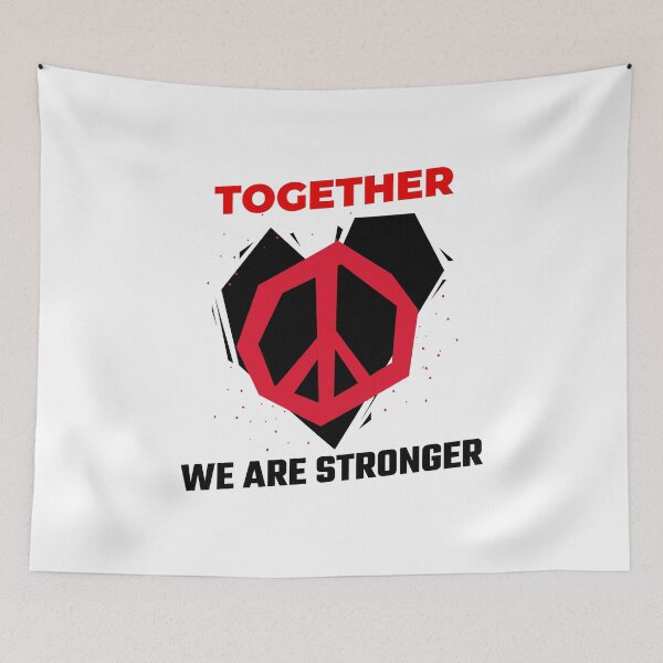 Item preview, Together We Are Stronger / Black Lives Matter designed and sold by RedBoyShop.
