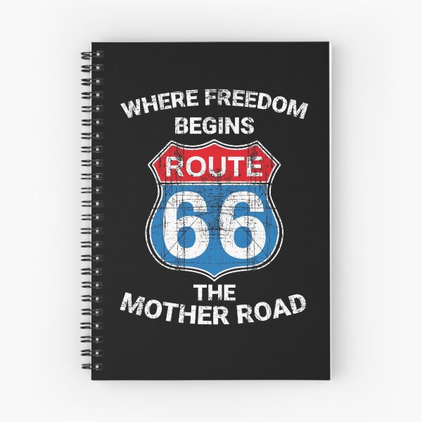 Item preview, Route 66 Where Freedom Beginns - ROUTE 66 - Gift - route 66 sign - route 66 road trip - biker shirt - motorbike - freedom designed and sold by dan2244.