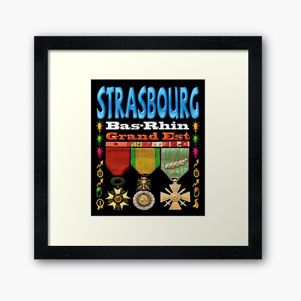 Strasbourg Bas-Rhin Grand Est Impression encadrée