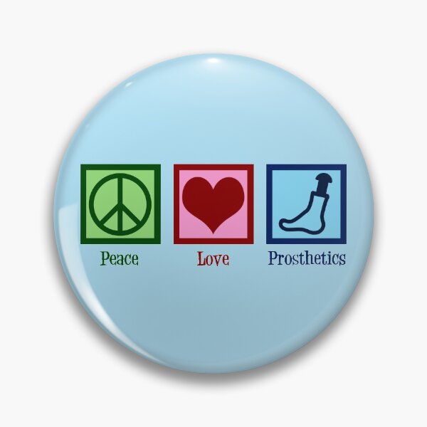 Item preview, Peace Love Prosthetics designed and sold by Epic Love Designs.