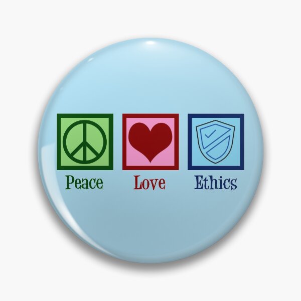 Item preview, Peace Love Ethics designed and sold by Epic Love Designs.