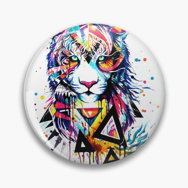 Item preview, colord tiger designed and sold by Prototype78.
