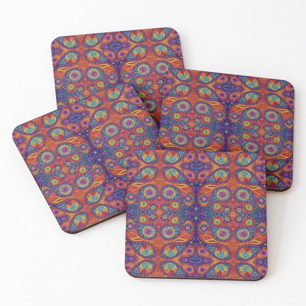 Item preview, Psychedelic Abstract colourful work 79 designed and sold by CallumHoare.