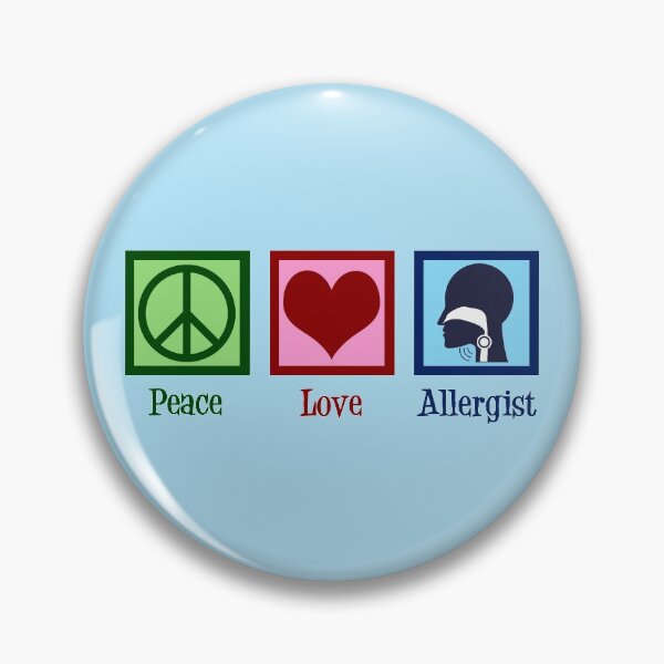 Item preview, Peace Love Allergist designed and sold by Epic Love Designs.