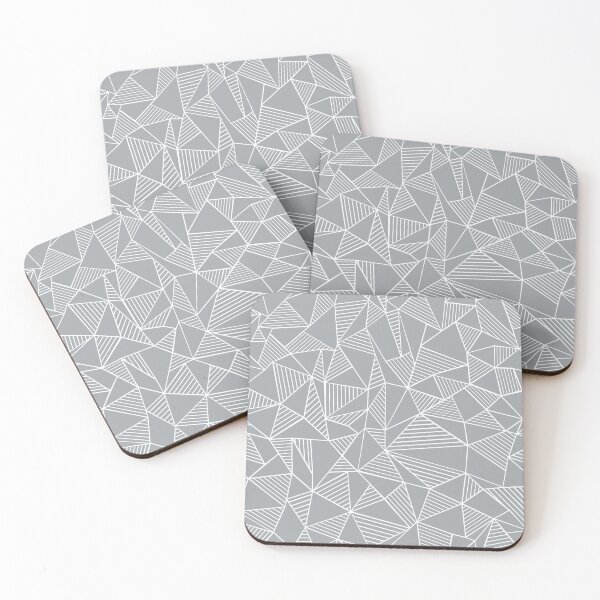 Item preview, Ab Lines with Blocks Grey designed and sold by ProjectM.