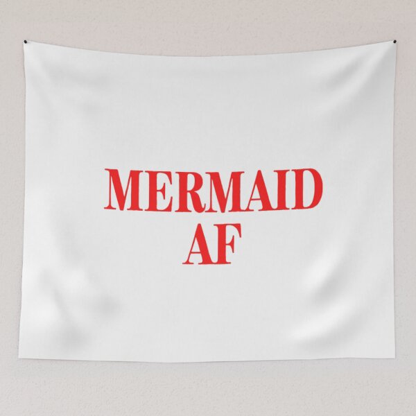 Item preview, Mermaid AF designed and sold by CatMonkStudios.