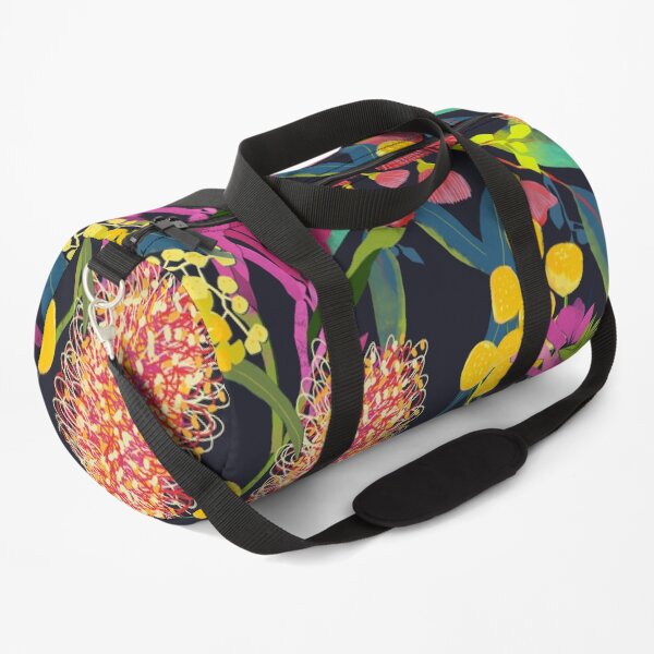 Australian Wild Flowers Duffle Bag