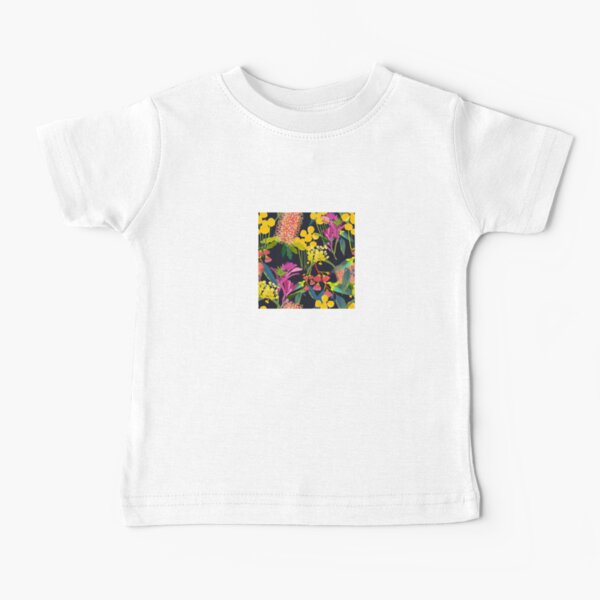 Australische Wildblumen Baby T-Shirt