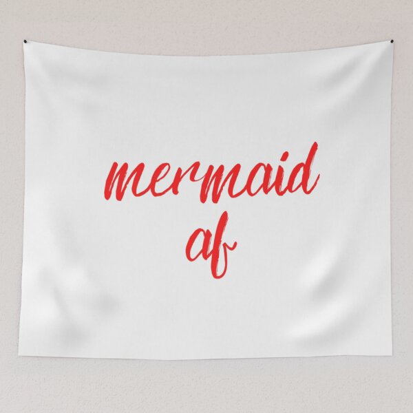 Item preview, Mermaid AF designed and sold by CatMonkStudios.