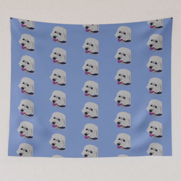 Item preview, Finn the Bichon Frise designed and sold by Amanda A. Anthony.
