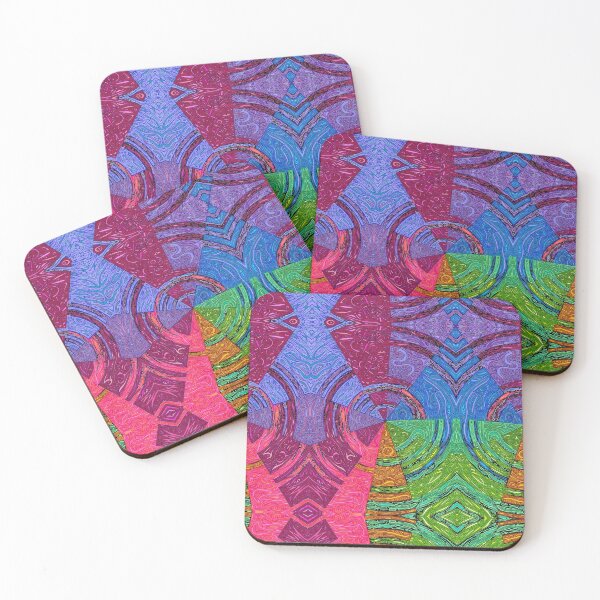Item preview, Psychedelic Abstract colourful work 102 designed and sold by CallumHoare.