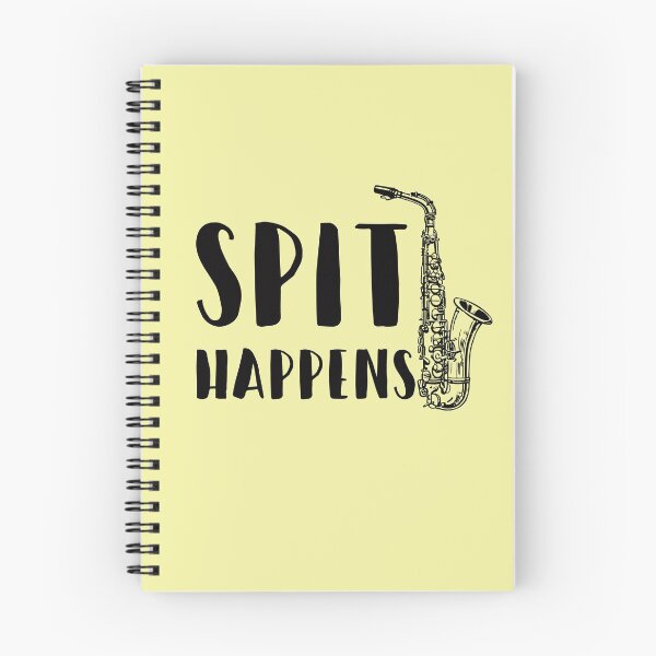 Item preview, Sax Player, Saxophone Humor - Spit Happens designed and sold by EstelleStar.