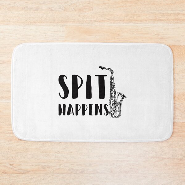 Item preview, Sax Player, Saxophone Humor - Spit Happens designed and sold by EstelleStar.