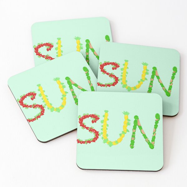 Item preview,  Sun- Watermelon Pineapple Strawberry designed and sold by FoxsJob.