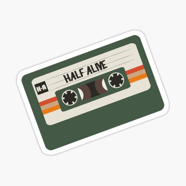 Aperçu de l'œuvre half alive tape créée et vendue par nmgee.