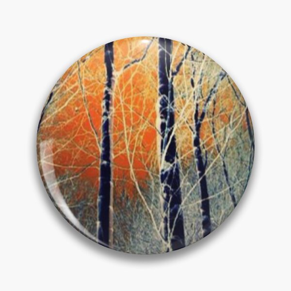 Item preview,  sunset through trees sunrise winter landscape scene designed and sold by Julieford.