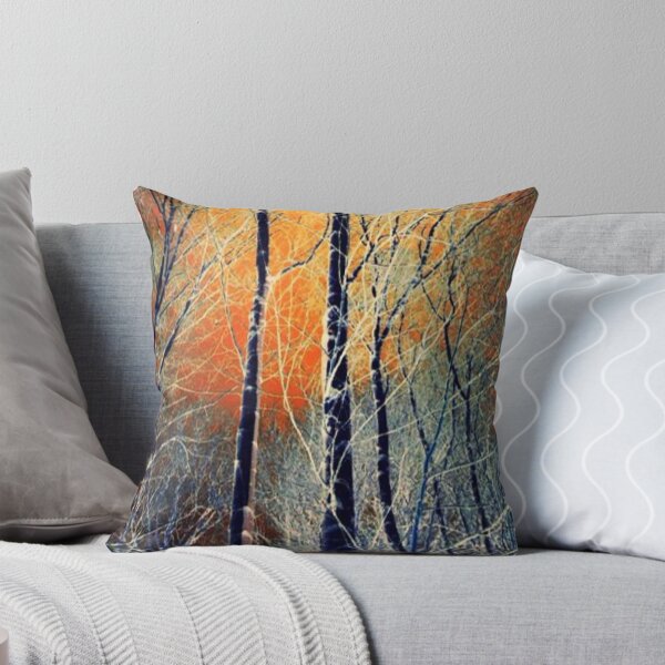 Artikelvorschau,  Sonnenuntergang durch Bäume Sonnenaufgang Winterlandschaft Szene entworfen und verkauft von Julieford.